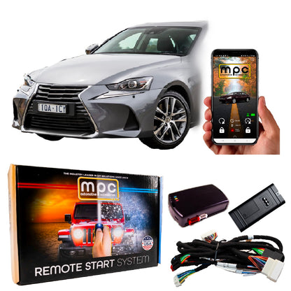 PLUG N PLAY SMARTPHONE Remote Starter For 2016-2020 Lexus IS300 T-Harness