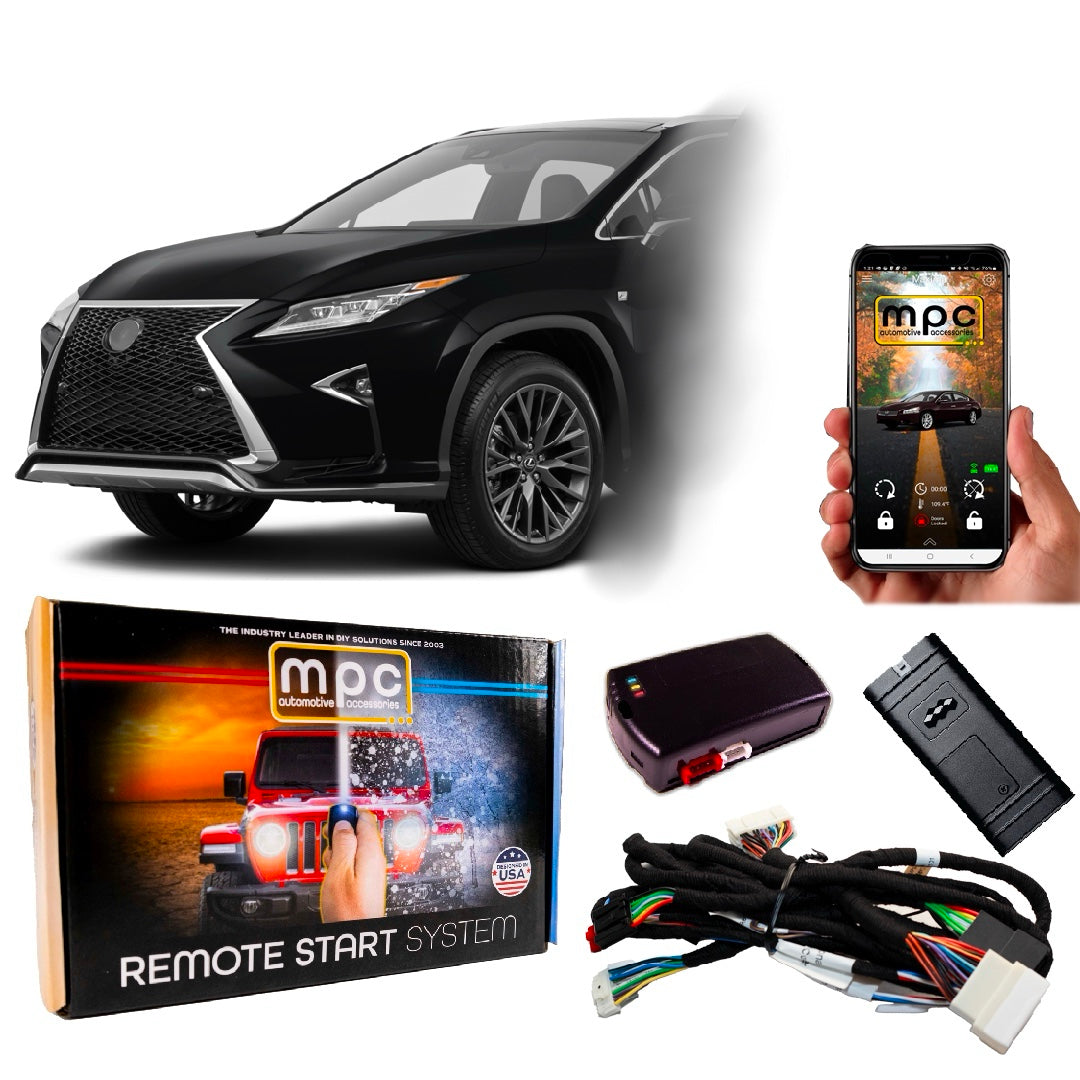 PLUG N PLAY SMARTPHONE Remote Starter For 2016-2019 Lexus RX350 T-Harness