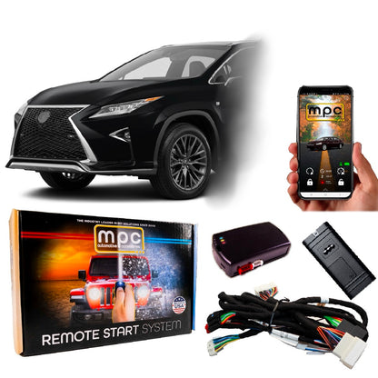 PLUG N PLAY SMARTPHONE Remote Starter For 2016-2019 Lexus RX350 T-Harness