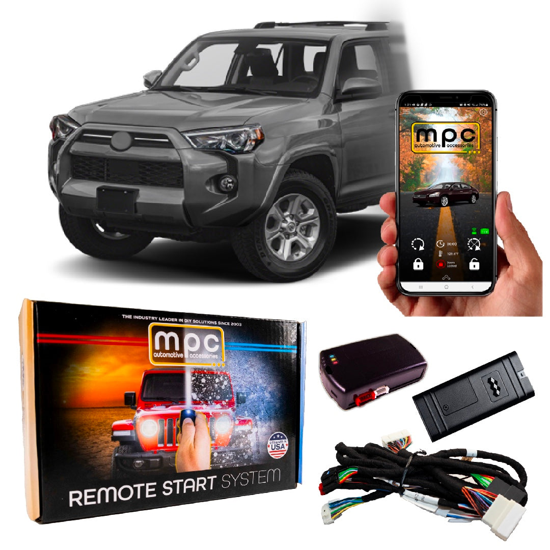 Remote Start Kit For Toyota 4Runner 2022-2024 | Plug & Play | Phone App Control - MyPushcart