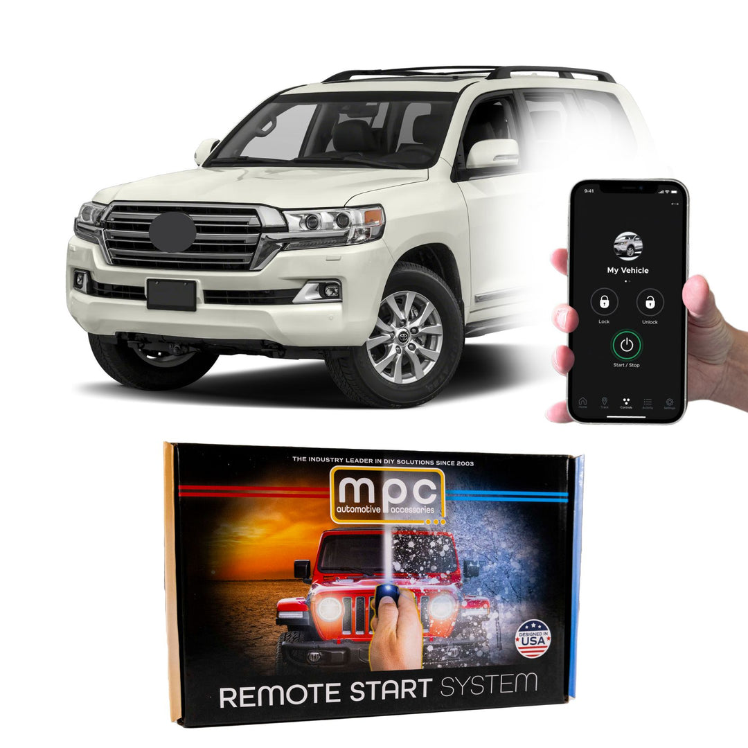 Remote Start Kits For 2016-2018 Toyota Land Cruiser - Push-to-Start - Gas