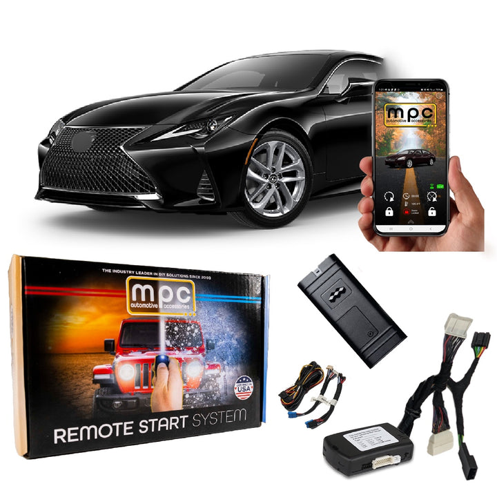 Remote Start Kits For 2016-2024 Lexus RC300 - Push-to-Start - Gas