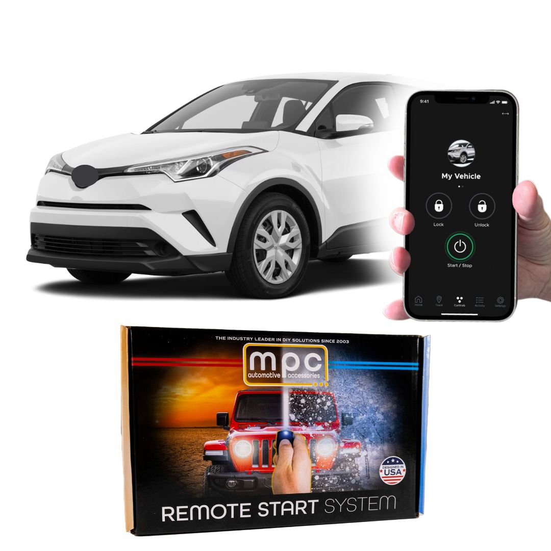 PLUG N PLAY SMARTPHONE Remote Starter For 2018-2019 Toyota C-HR T-Harness