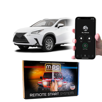Remote Start Kits For 2018-2019 Lexus NX300 - Push-to-Start - Gas
