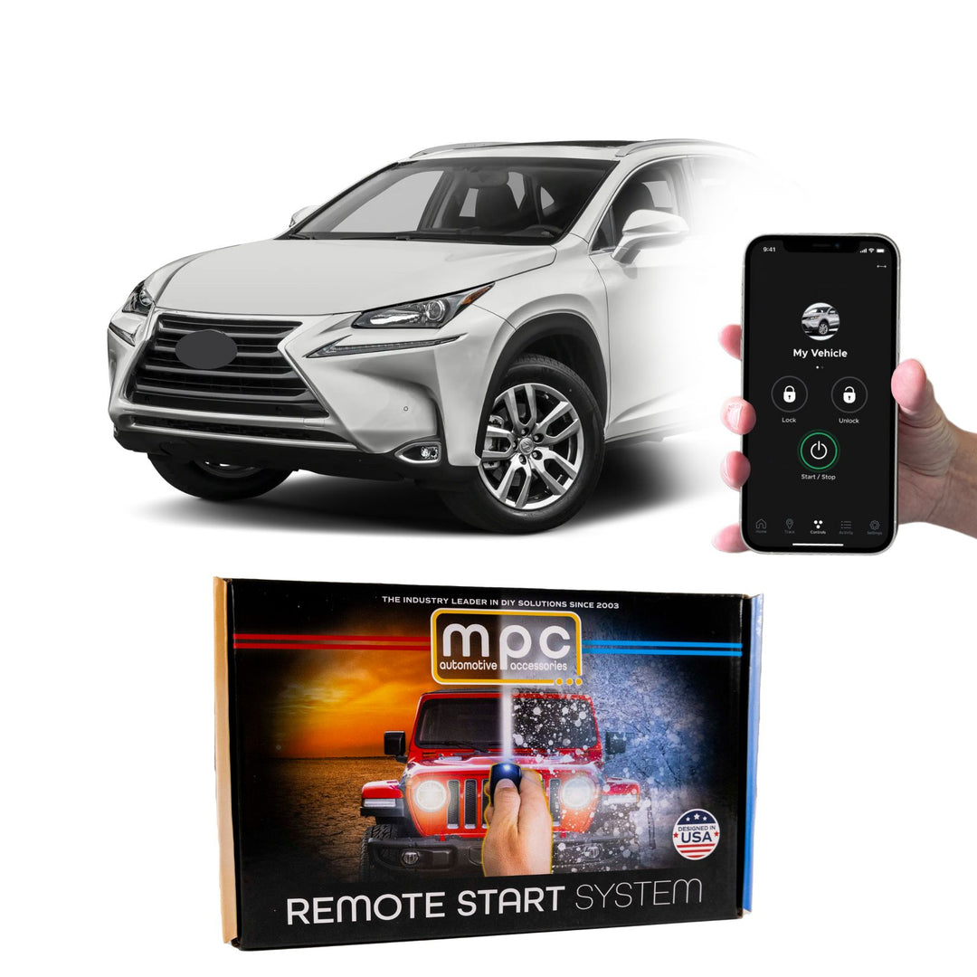 Remote Start Kits For 2016-2017 Lexus NX200t - Push-to-Start - Gas