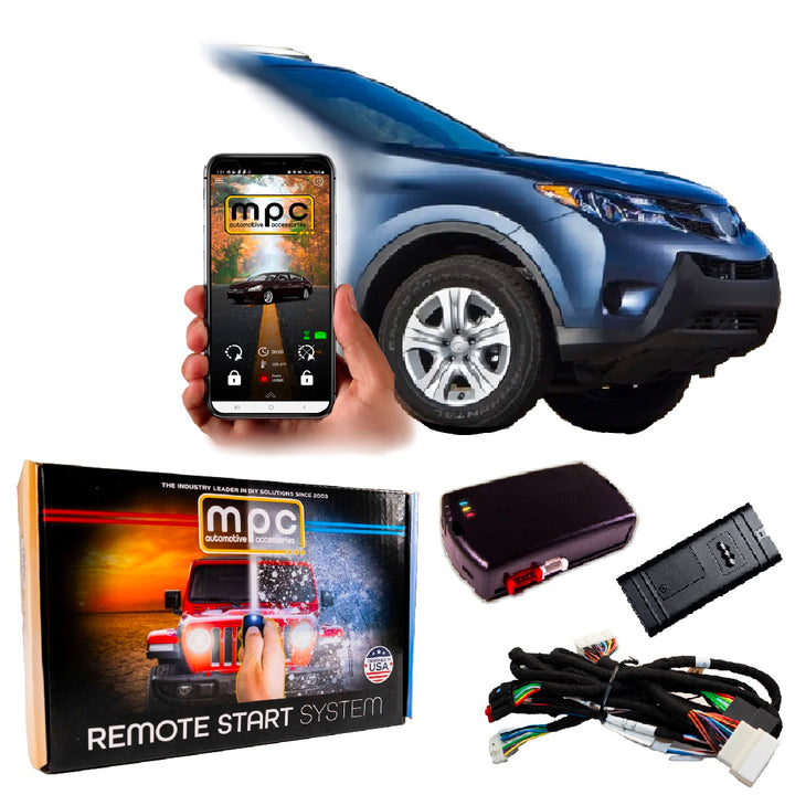 Remote Start Kits For 2013-2018 Toyota RAV4 - Push-to-Start - Gas