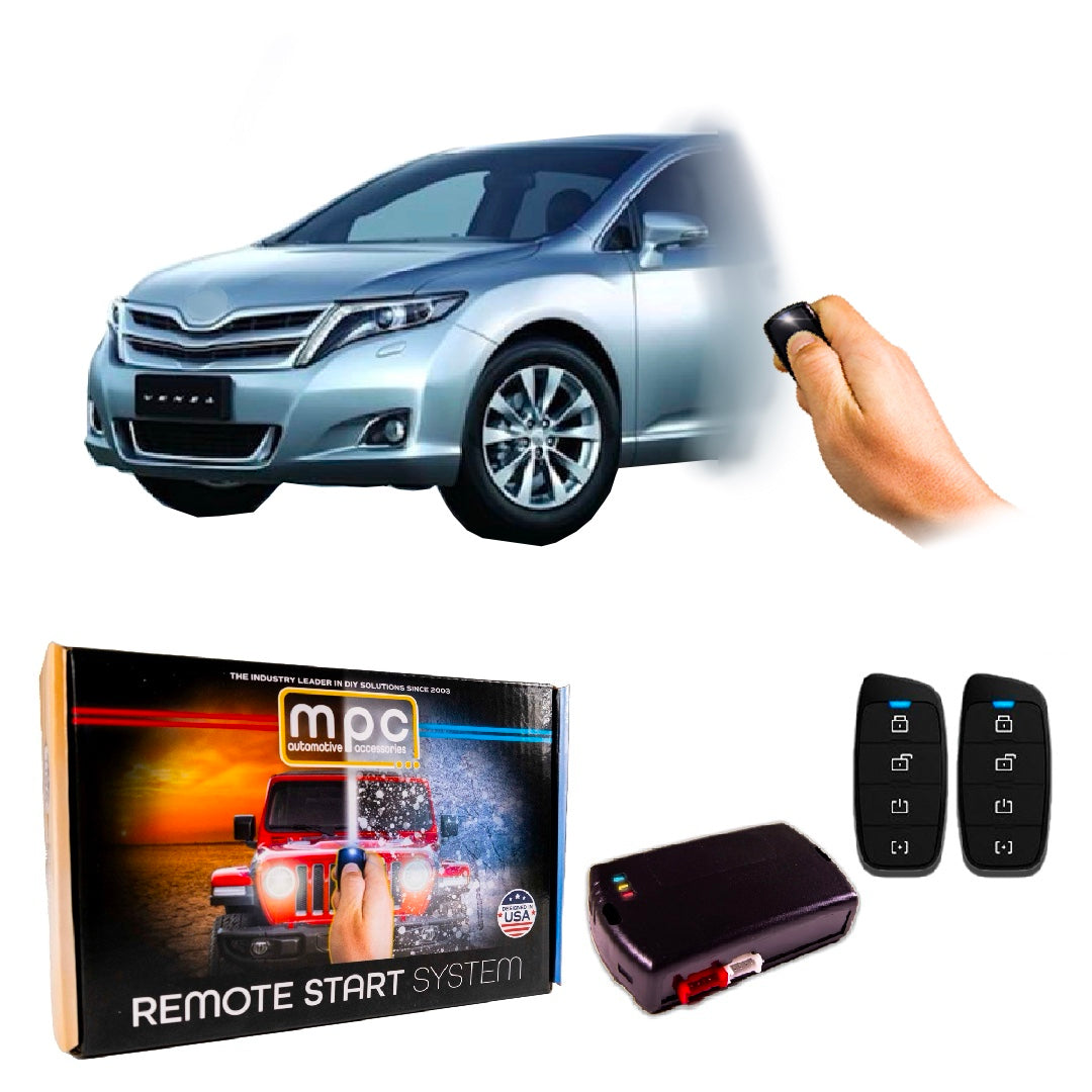 Remote Start Kits For 2009-2016 Toyota Venza - Push-to-Start - Gas