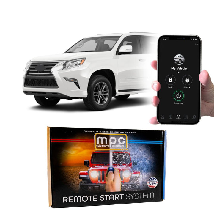 Remote Start Kits For 2010-2019 Lexus GX460 - Push-to-Start - Gas