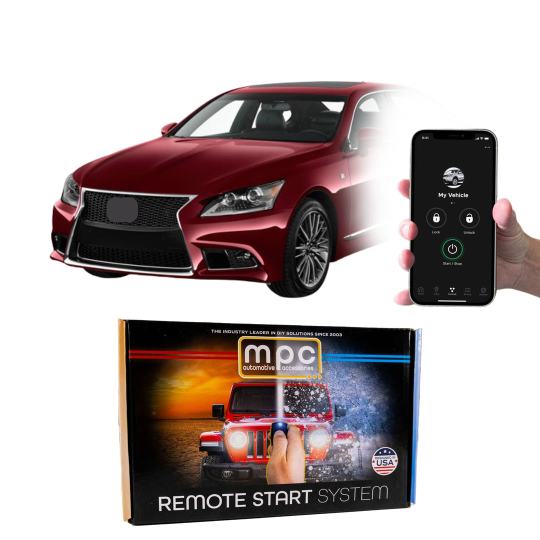Remote Start Kits For 2007-2014 Lexus LS460 - Push-to-Start - Gas