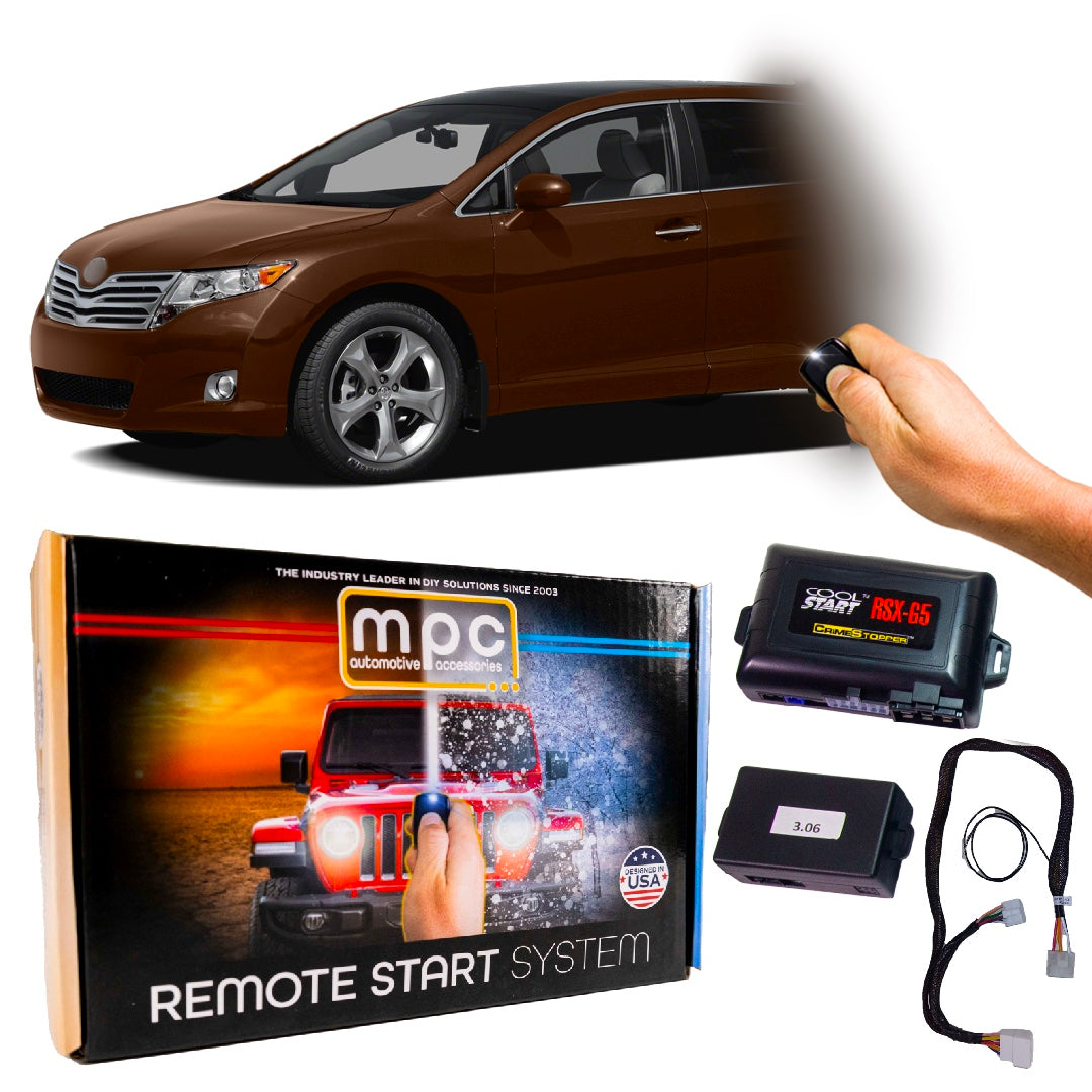 Remote Start Kits For 2009-2010 Toyota Venza-Dot-Key - Gas - MyPushcart