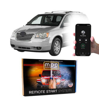 Remote Start Kits For 2008-2010 Chrysler Town & Country - Key-to-Start - Gas