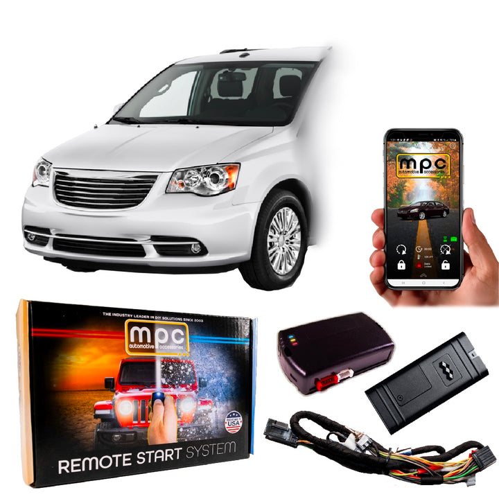 Remote Start Kits For 2008-2010 Chrysler Town & Country - Key-to-Start - Gas