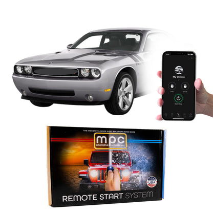 2008-2010 Dodge Challenger Remote Start Kit - Plug & Play - Key-to-Start
