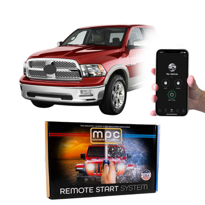 Remote Start Kits For 2009-2010 Dodge RAM 1500 - Key-to-Start - Gas