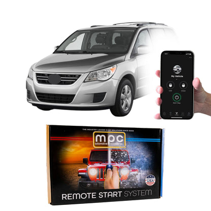 2008-2010 Volkswagen Routan Remote Start Kit - Plug & Play - Key-to-Start