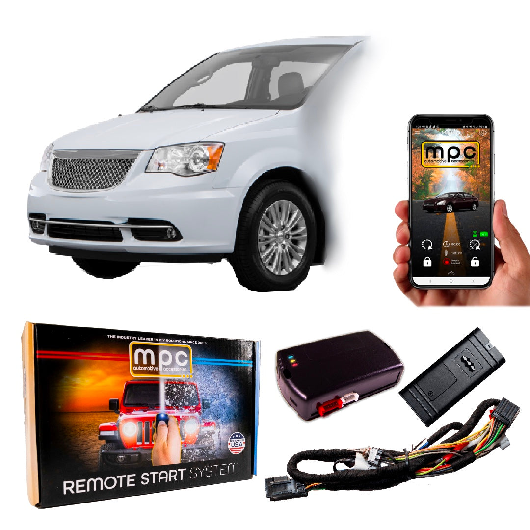 Remote Start Kits For 2011-2016 Chrysler Town & Country - Key-to-Start - Gas