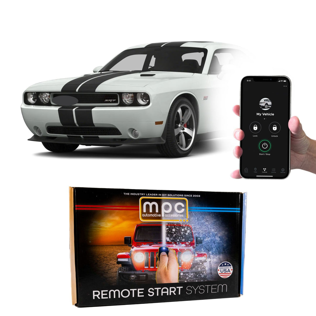 Remote Start Kits For 2011-2014 Dodge Challenger - Key-to-Start - Gas