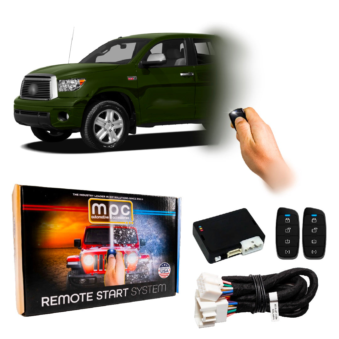 2007-2010 Toyota Tundra Remote Start Kit - Semi Plug & Play - Dot-Key
