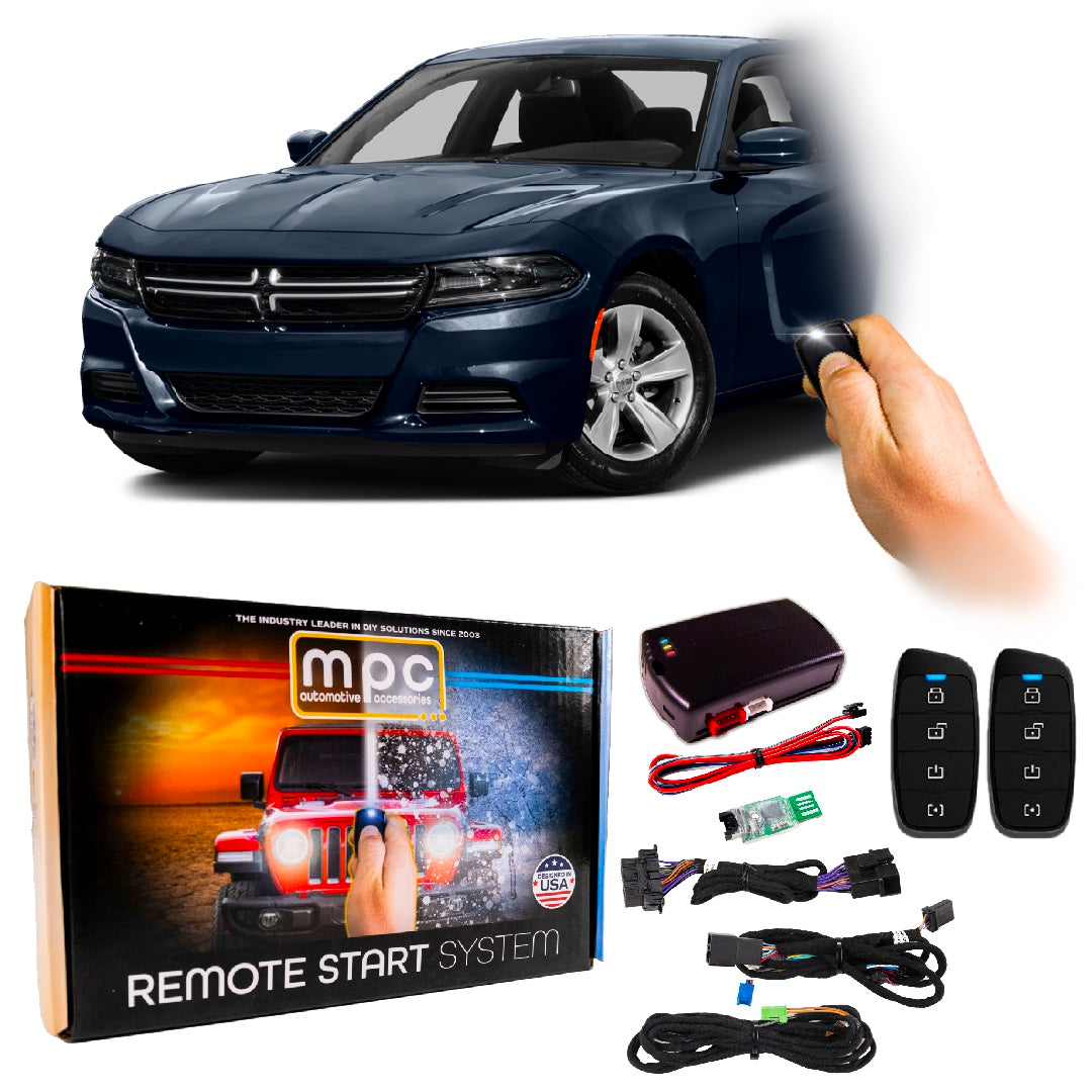 Remote Start Kits For 2011-2017 Dodge Charger-Push-to-Start - Gas - MyPushcart