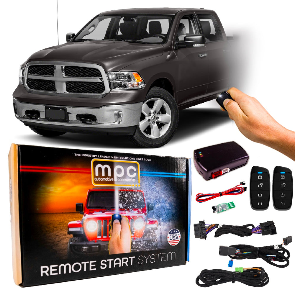 Remote Start Kits For 2013-2017 RAM 1500-Push-to-Start-Gas/Diesel - MyPushcart