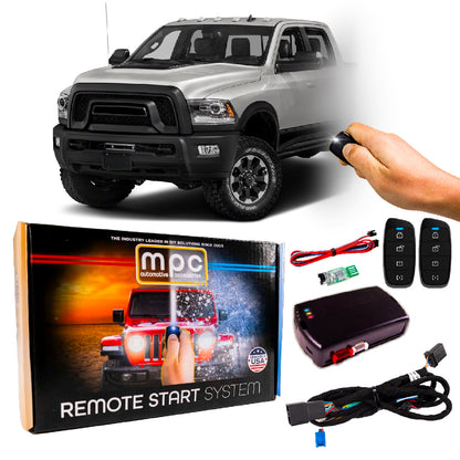 Remote Start Kits For 2013-2017 RAM 2500 - Push-to-Start - Gas/Diesel