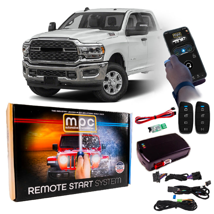 Remote Start Kits For 2019-2024 RAM 2500 - Push-to-Start - Gas