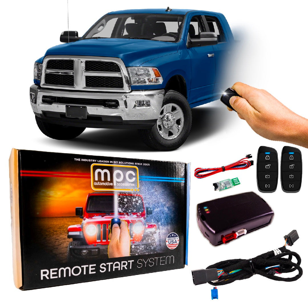 Remote Start Kits For 2013-2017 RAM 3500 - Push-to-Start - Gas/Diesel