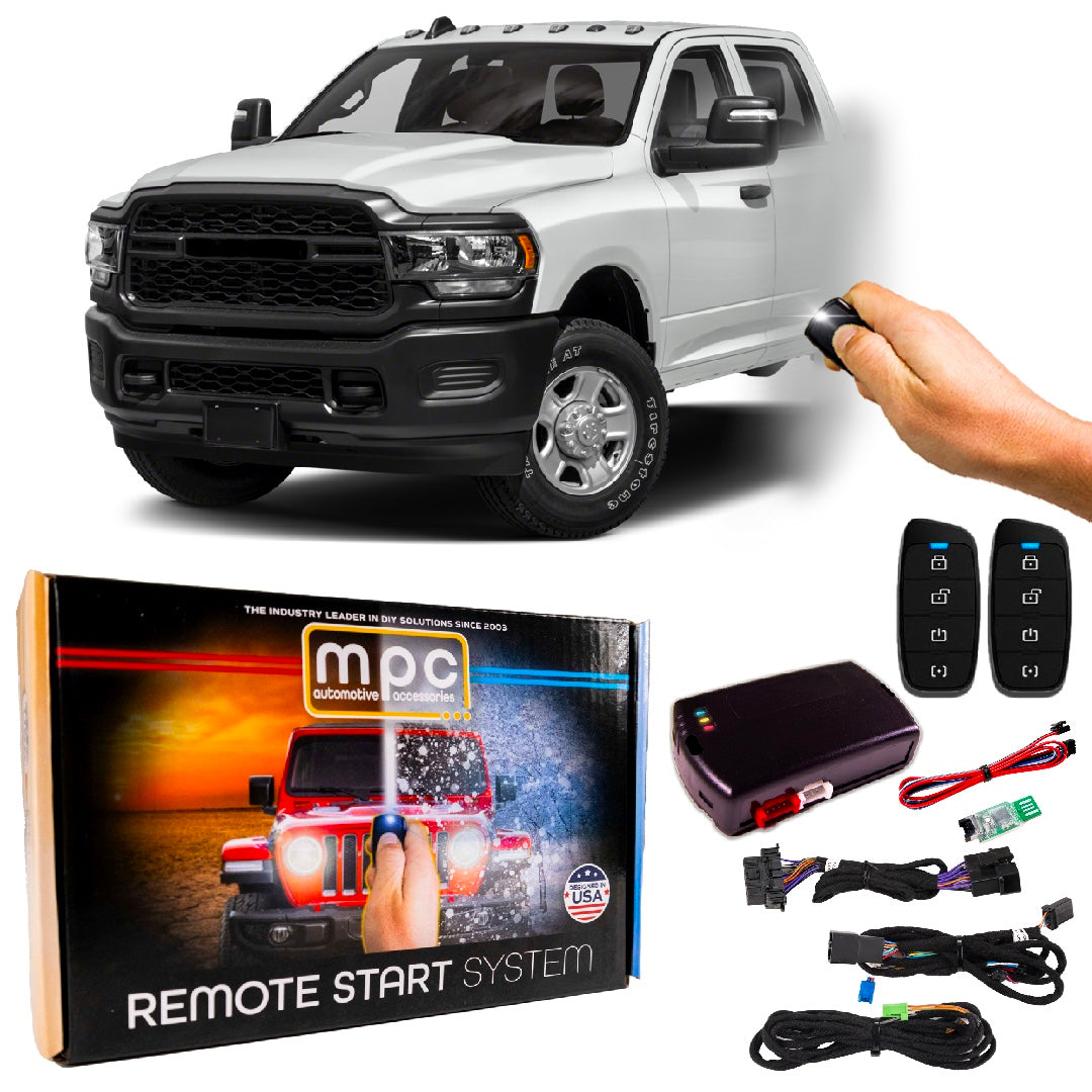 Remote Start Kits For 2019-2024 RAM 3500 - Push-to-Start - Gas