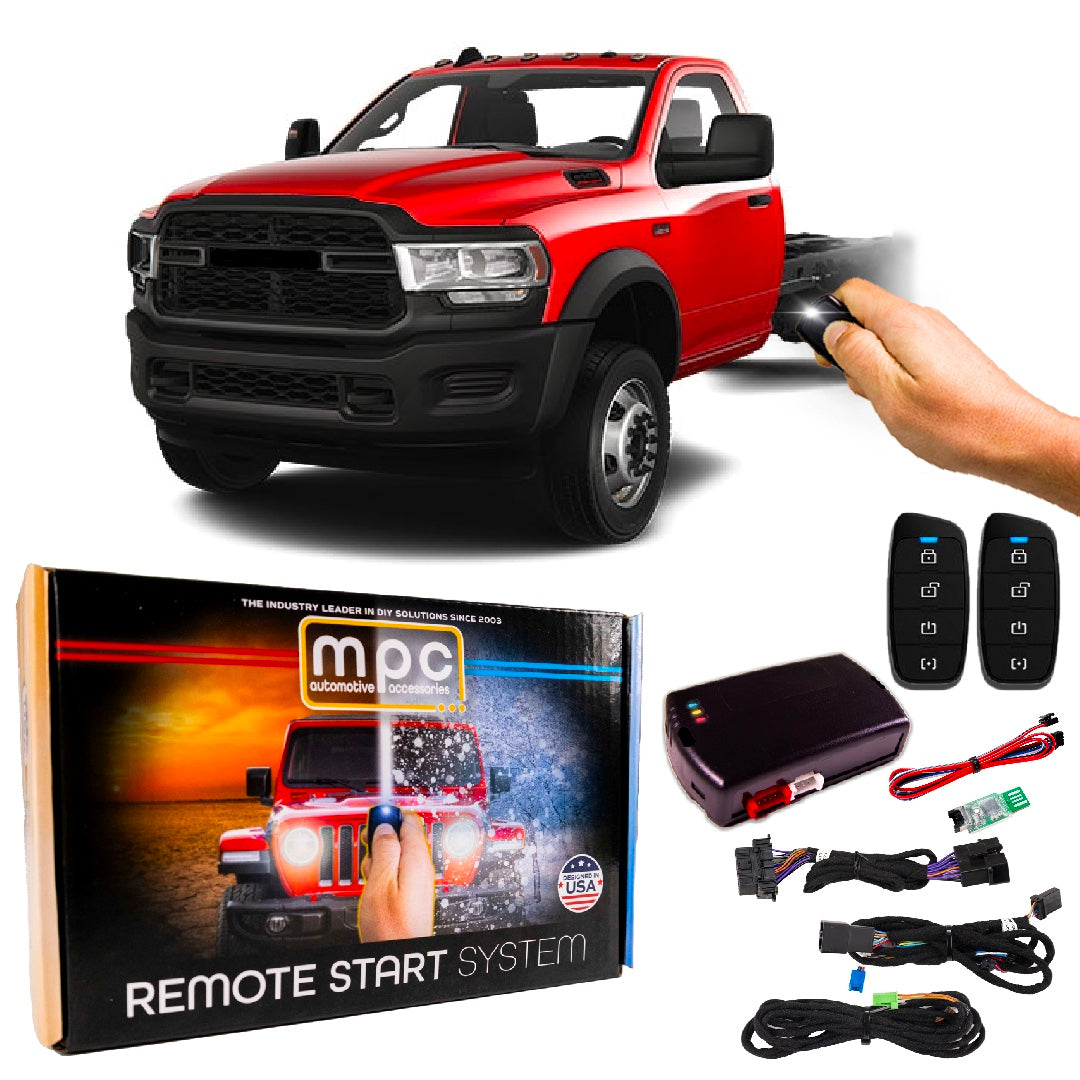 Remote Start Kits For 2019-2024 RAM 4500 - Push-to-Start - Gas