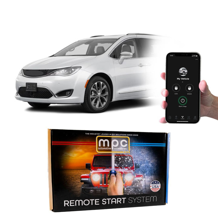 Remote Start Kits For 2017-2018 Chrysler Pacifica - Push-to-Start - Gas
