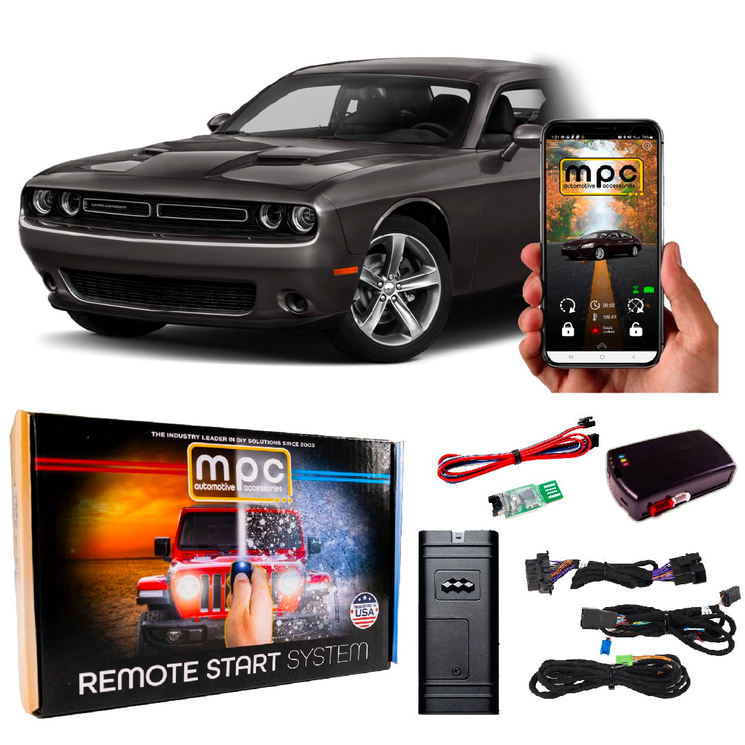 Remote Start For Dodge Challenger 2018 | Phone App Control | Plug and Play