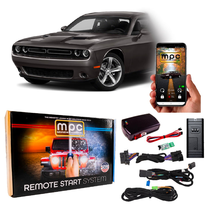 Remote Start Kits For 2015-2017 Dodge Challenger - Push-to-Start - Gas