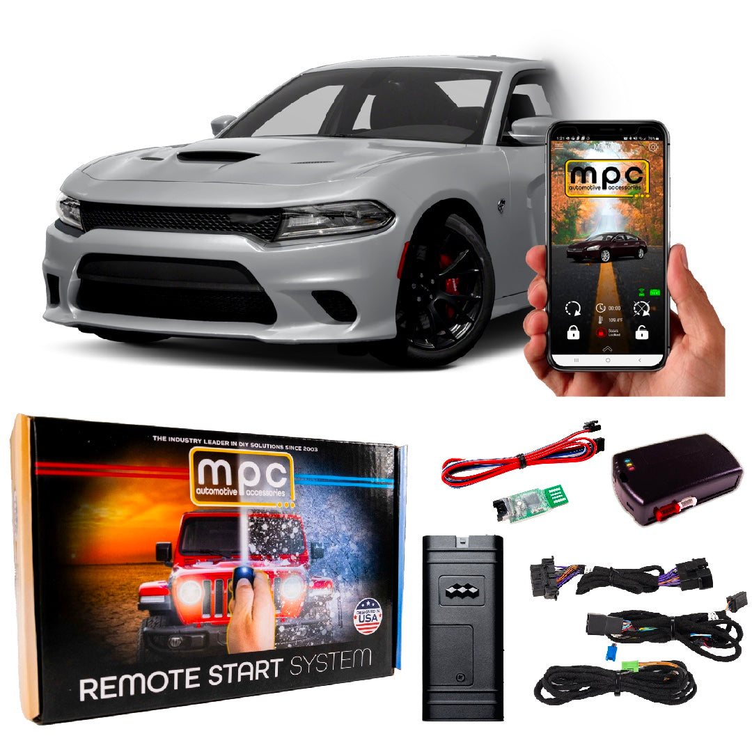 Remote Start For Dodge Charger 2018 | Phone App Control | Plug and Play