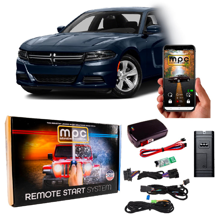 Remote Start Kits For 2011-2017 Dodge Charger - Push-to-Start - Gas