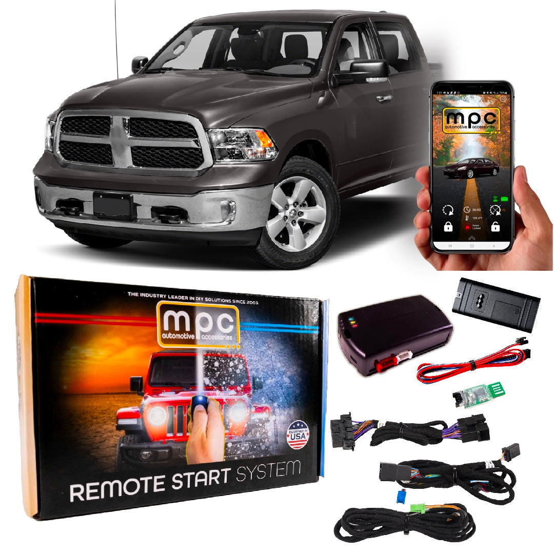 Remote Start Kits For 2013-2017 RAM 1500 - Push-to-Start - Gas/Diesel