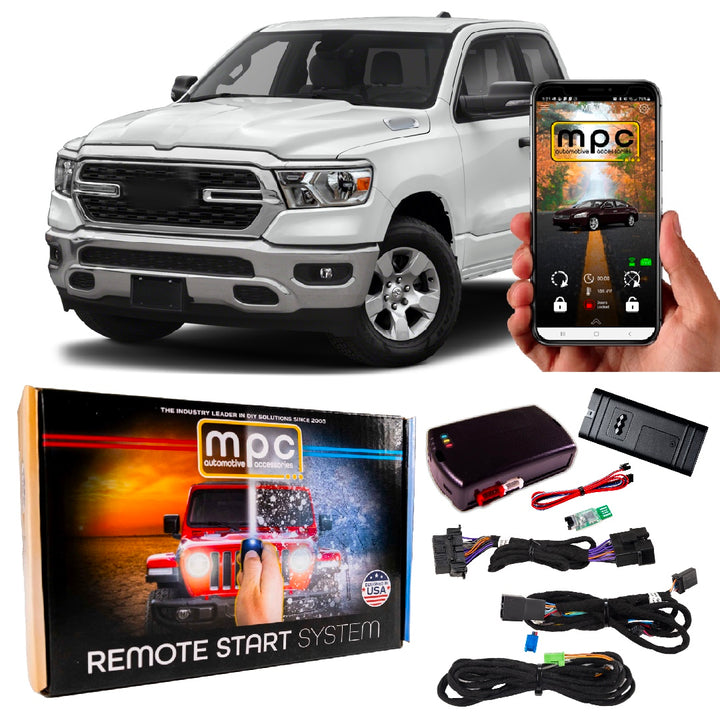 MyPushcart - Online Shop for RAM 1500 (2019-2023) Smartphone or OEM Activated Remote Starter