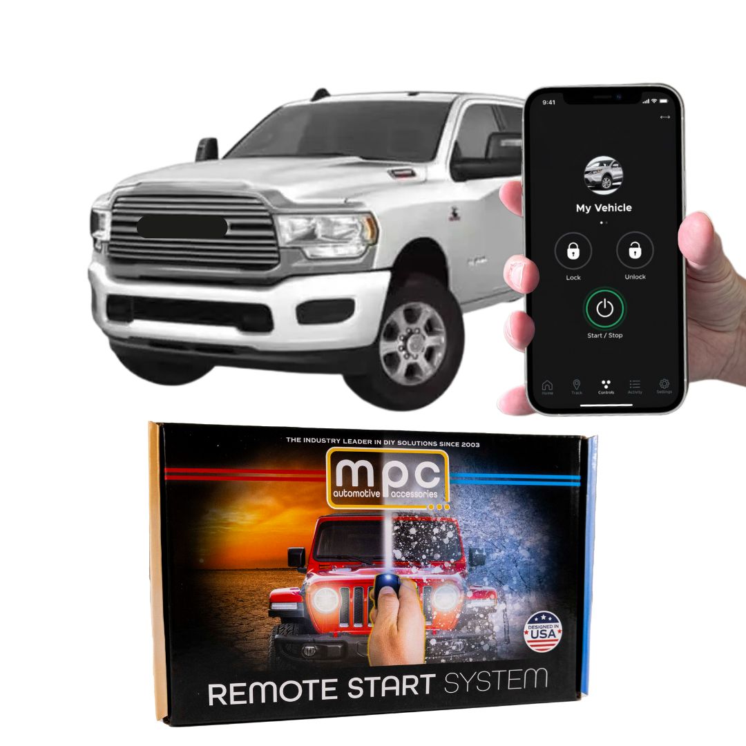 Remote Start Kits For 2019-2024 RAM 3500 - Push-to-Start - Gas