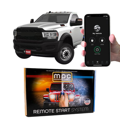 Remote Start Kits For 2019-2024 RAM 4500 - Push-to-Start - Gas