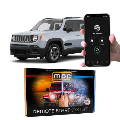 Remote Start Kits For 2018 Jeep Renegade - Push-to-Start - Gas