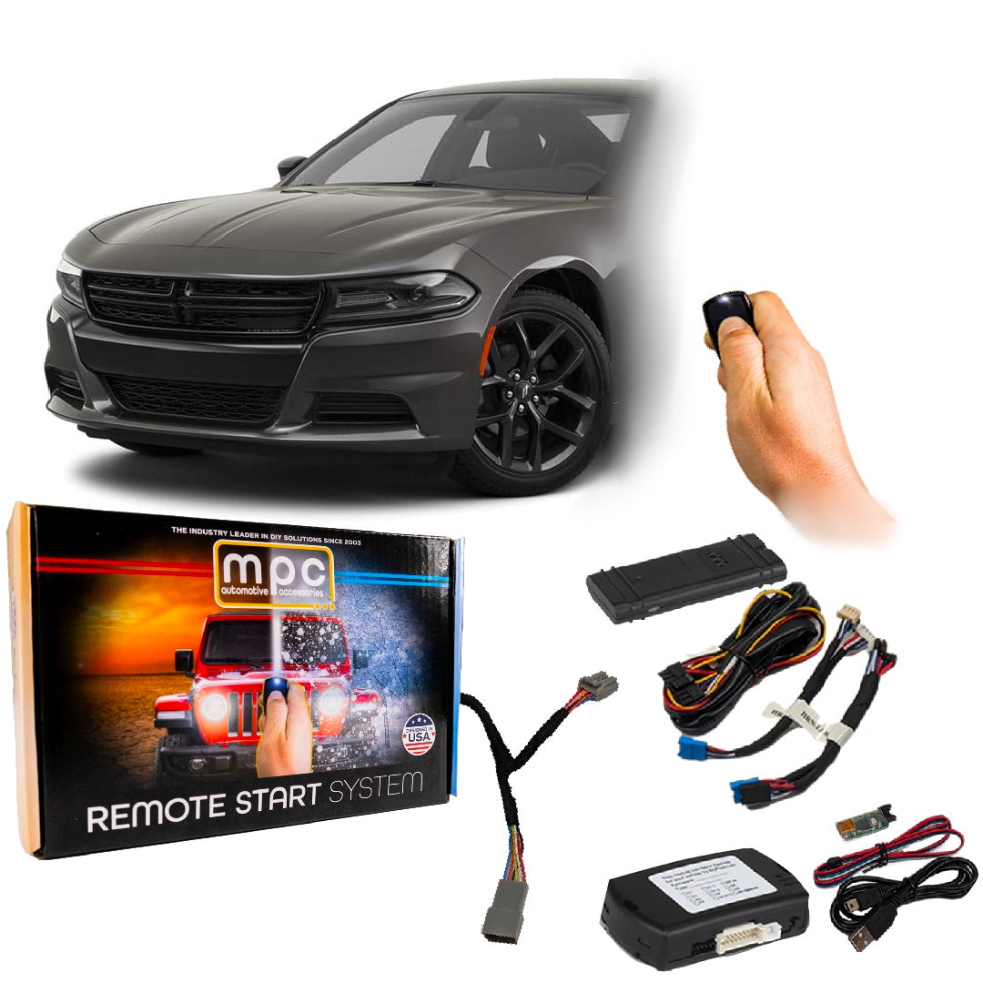 Smartphone or OEM Activated Remote Start For 2021-2022 Dodge Charger Police Pack