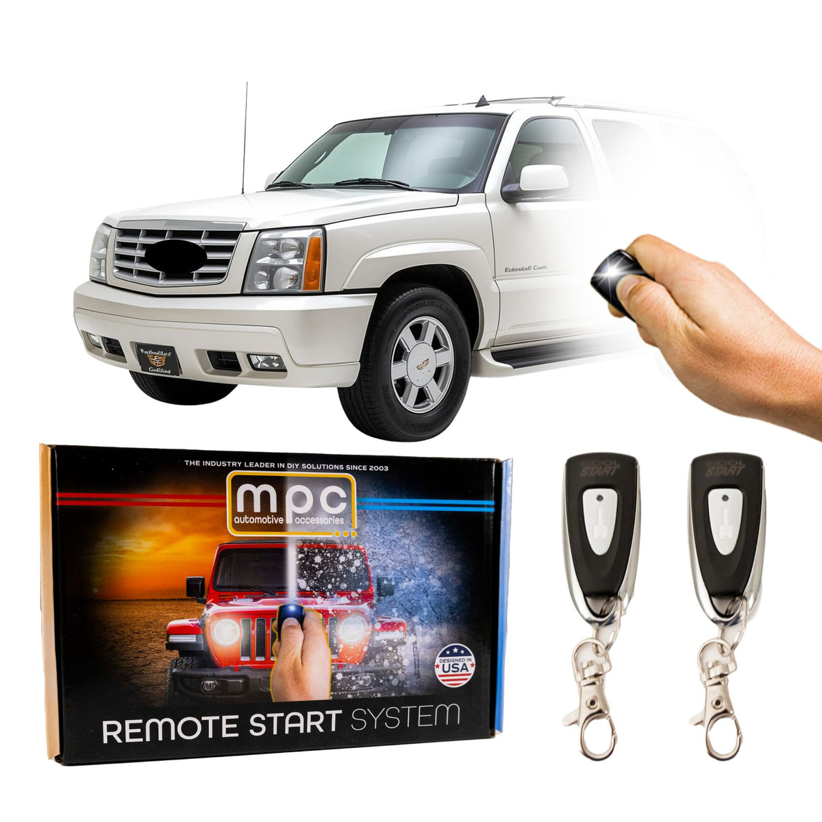 1999-2002 Cadillac Escalade Remote Start Kit - Key-to-Start