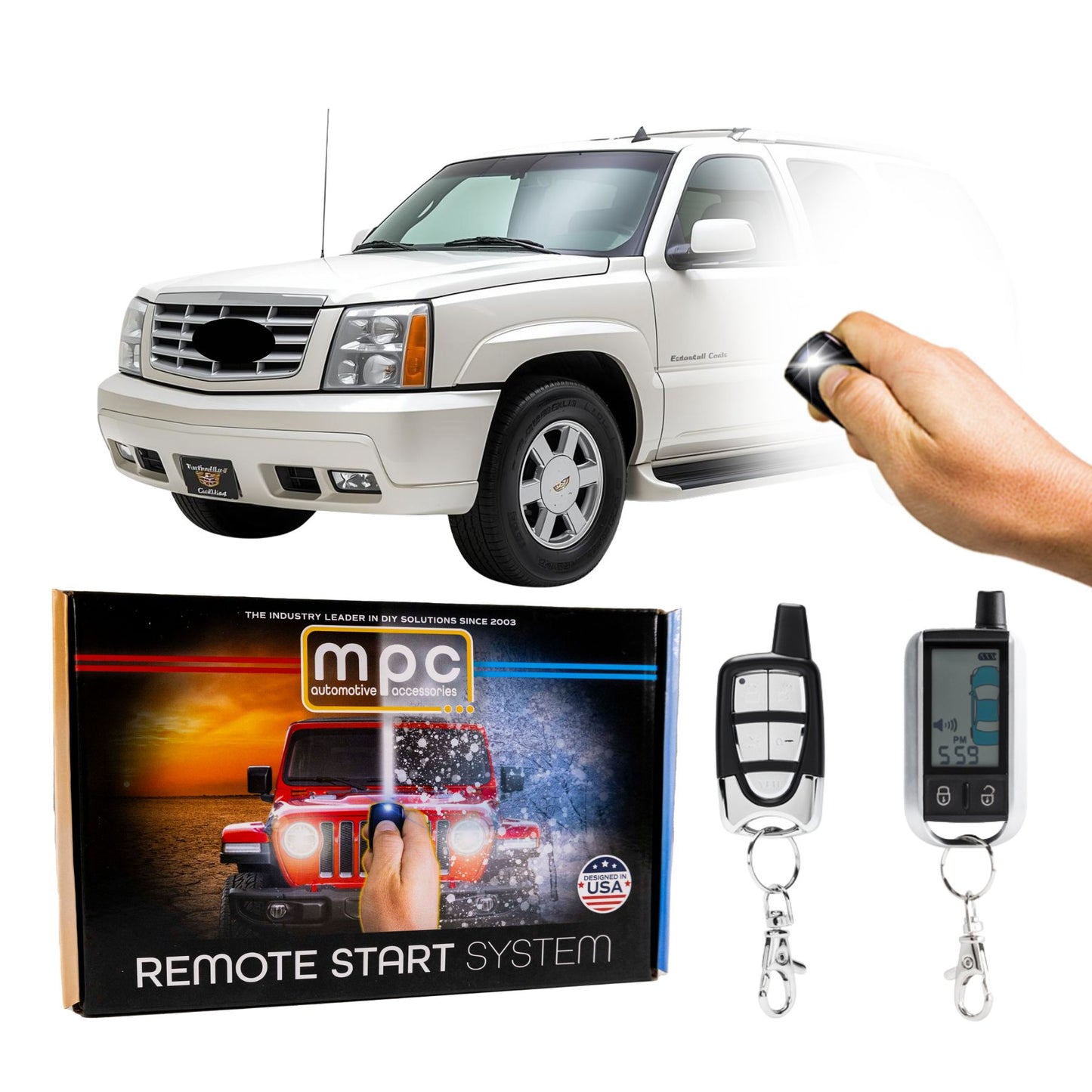 1999-2002 Cadillac Escalade Remote Start Kit - Key-to-Start