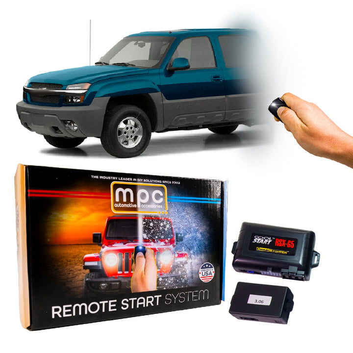 Remote Start Kits For 2002 Chevrolet Avalanche 1500 - Key-to-Start - Gas