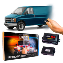 1998-2002 Chevrolet Express Cargo 1500 Remote Start Kit | DIY Basic Installation | Key-to-Start | SmartPhone or Factory Key Fob Activated