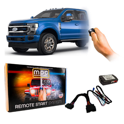 2020-2022 Ford F-250 Super Duty Remote Start Kit | Plug & Play | Key-to-Start | No Honk | Includes T-Harness | Factory Fob Activated