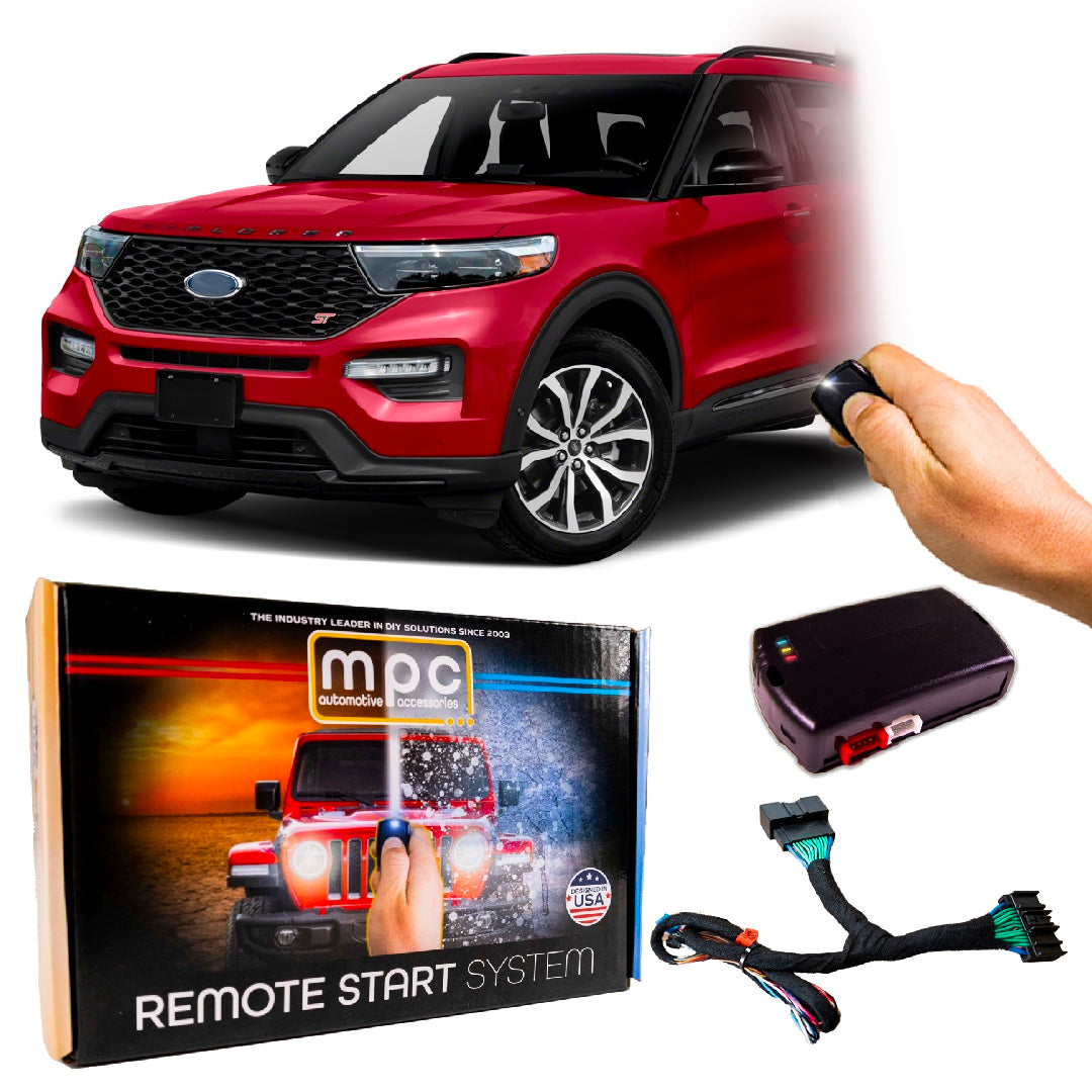Remote Start Kit For Ford Explorer 2020-2024 | Plug and Play | Lock, Unlock, Lock to Start