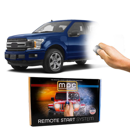2020 Ford F-150 Remote Start Kit | Plug & Play | Push-to-Start | No Honk | Includes T-Harness | Factory Fob Activated