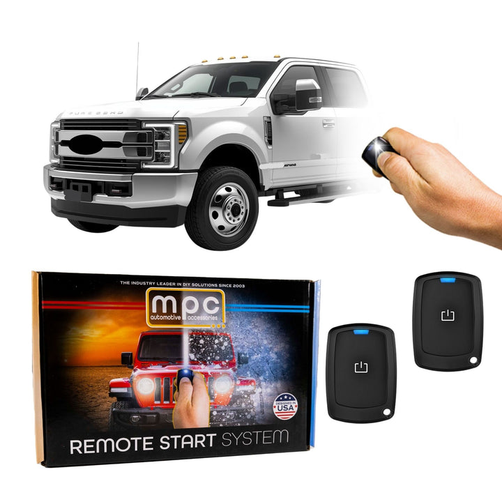 Remote Start Kits For 2017-2022 Ford F-550 Super Duty - Key-to-Start - Gas
