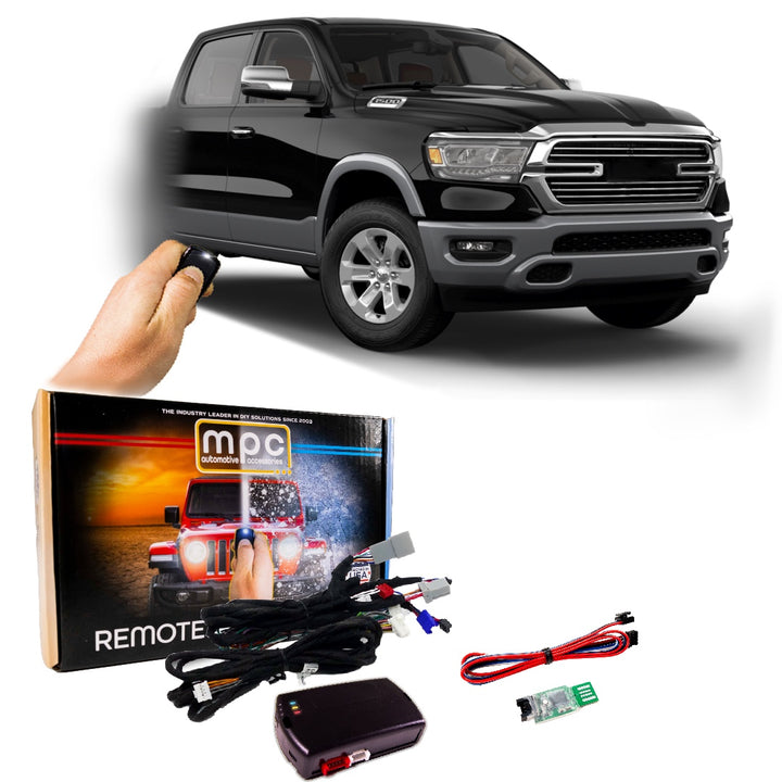 Remote Start Kit For RAM 1500 2019-2024 | Plug and Play | Push Lock 3X to Start - MyPushcart