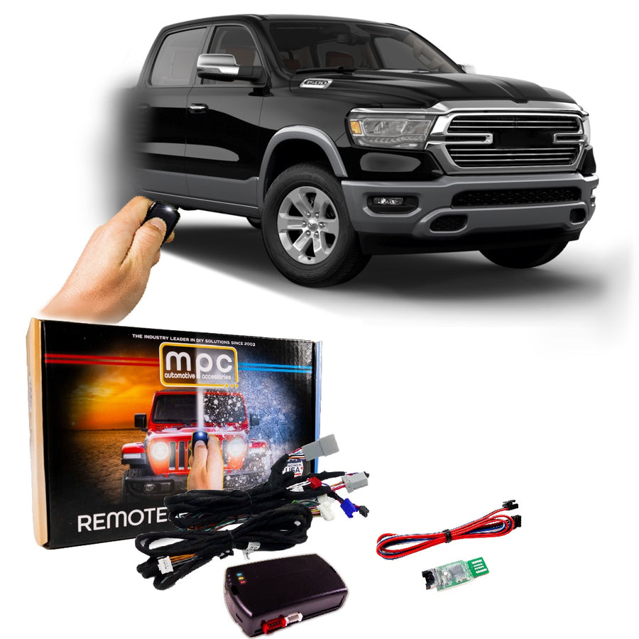 Remote Start Kit For RAM 1500 2019-2024 | Plug and Play | Push Lock 3X to Start - MyPushcart